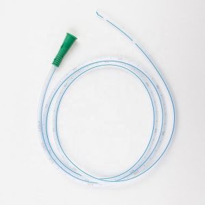 China Sterile PVC Stomach Tube with Cap-con and Color-Coded Connector on sale