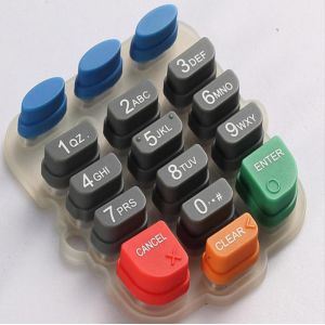 Customized Electronic Silicone Rubber Button With FDA ROHS Certification