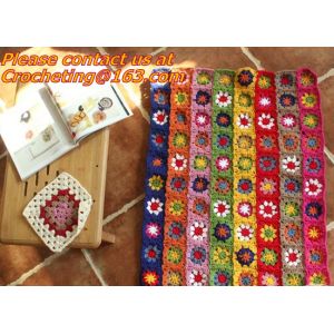 Handmade Crochet Blankets Towel Blanket Crochet Blanket American Style Plaid