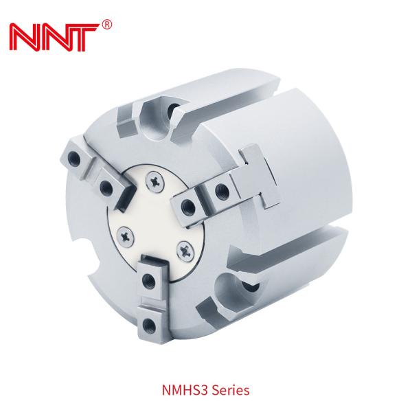 Buy Aluminum Alloy Robot Pneumatic Gripper Three Fingers Clamping Claws at wholesale prices
