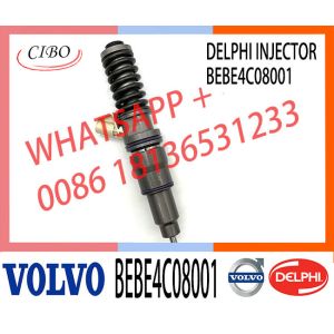 injector BEBE4C08001 2PINS diesel fuel injector 3829087 for for VOL 16 LITRE