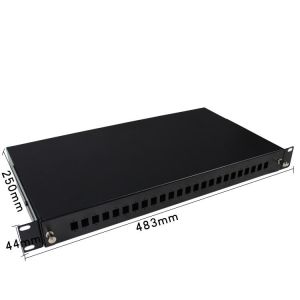 Simplex SC Fiber Patch Panel 24 Port Reliable Excellent Seal Performance