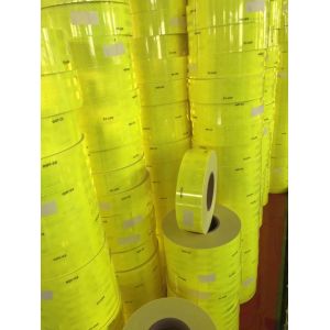 50mm*45.72m DOT-C2 Reflective Conspicuity Tape Flourescent Yellow And Green