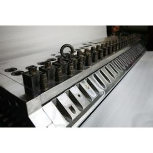 Recycled PVC WPC Foam Board Machine , Conical Twin Screw Extruder