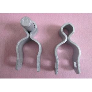5/8" Galvanized Chain Link Fence Parts Steel Frame Hinge For Tube