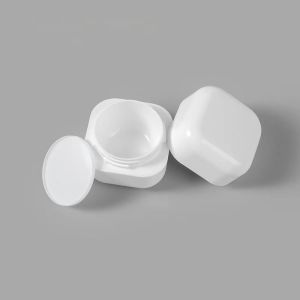 Custom Plastic PP Square Cream Jar 20g to 100g