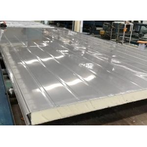 50mm Food Storage Stainless Steel PU Foam Sandwich Panel