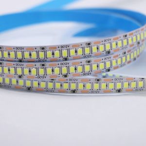 5M LED Strip Light White PCB 2835 Chip IP20 80Ra 12V 24V Led Strip Lighting