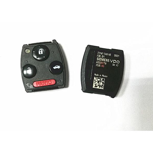 Buy Black 3 Button Honda Remote 315Mhz With 72147-TA0-U6 Chip 46 at wholesale prices