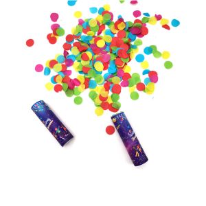 Floating Hand Throw Coloured Confetti Cannon For Christmas