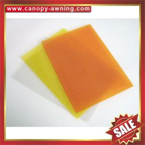 excellent greenhouse roofing polycarbonate PC sun multi four twin wall hollow