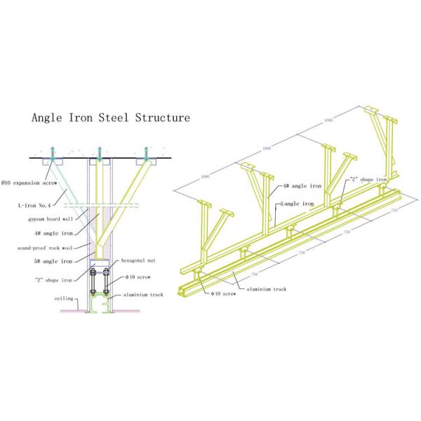 Fire Resistant Sliding Folding Partition Walls / Movable Room Dividers