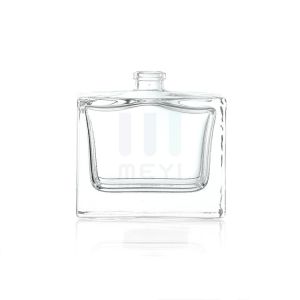 Glass Perfume Bottle Packaging with Logo and Plastic Closure