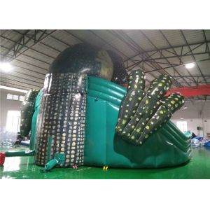 Lake Inflatable Water Pool Slide , Kids Inflatable Slides Air Sealed Long
