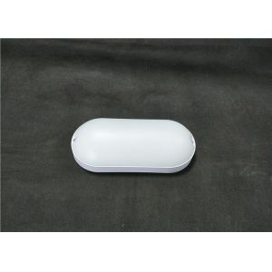 PP Oval LED Bulkhead Lamp Matt White Diffusor Outdoor 70-80lm / w 60Hz