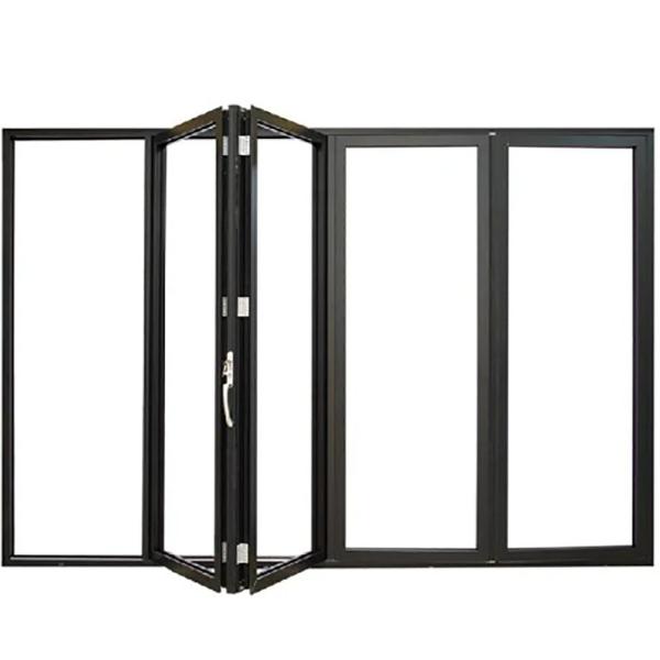 Rolling Pull Opening Method Glass Folding Door for Global Window Original