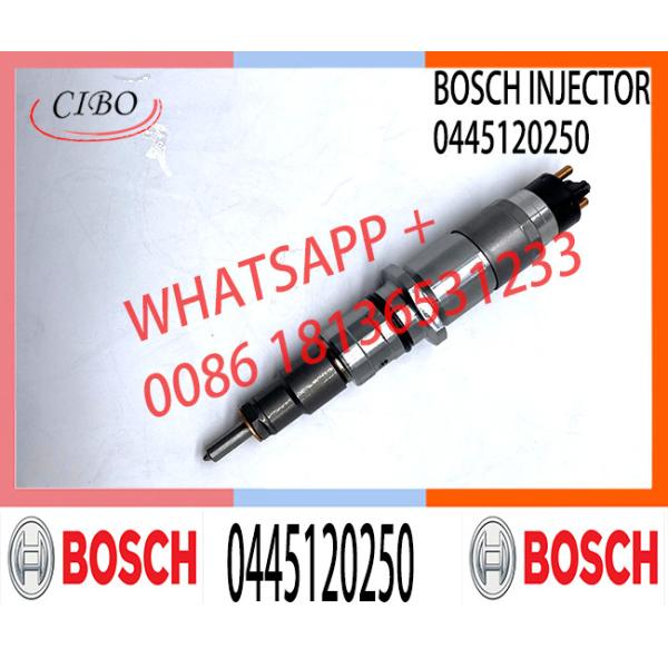 Buy High quality engine common rail injector nozzle 0445120250 at wholesale prices