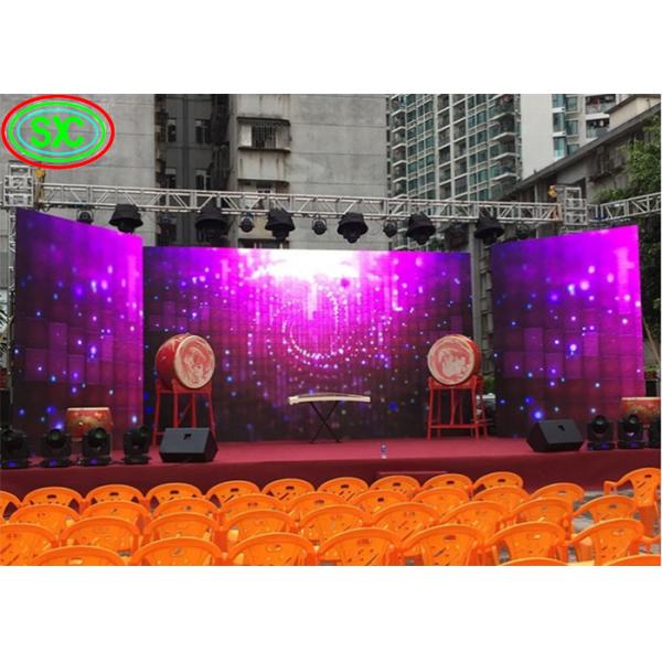 Buy P8 Outdoor Waterproof LED Advertising Display Screen SMD 3535 Full Color at wholesale prices