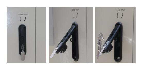 IP65 Insulated Outdoor Telecom Enclosure With DC48V Cooling System / Base Station Cabinet