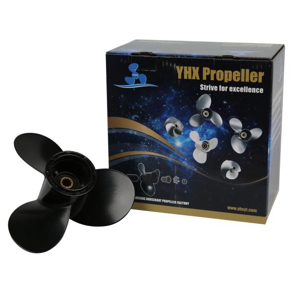Black Mercury Outboard Propellers , Mercury Aluminum Propellers 48-855858A5