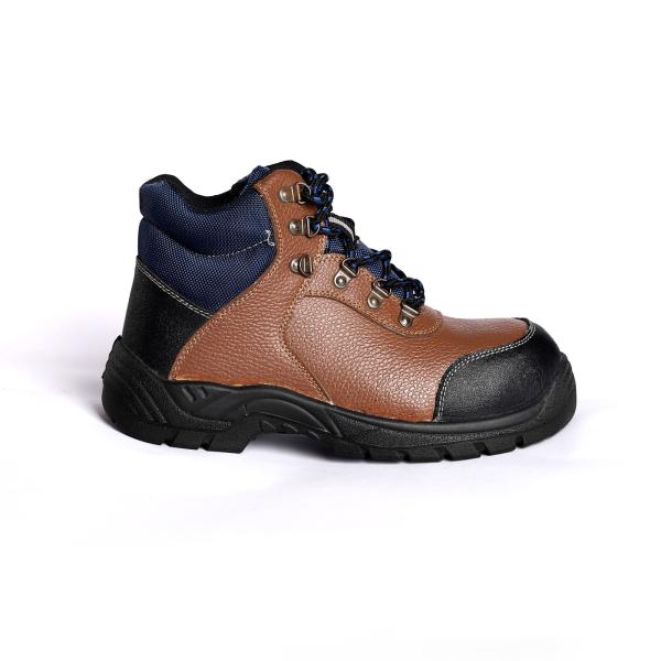 Shengjie OEM Work Anti Slip Lace-up Shoes With Pu Outsole Closure Type Genuine Leather Safety Boots