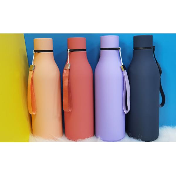 17oz Sports Stainless Steel Insulated Water Bottles Leak Proof