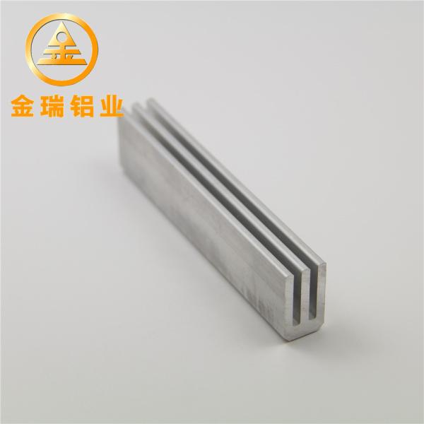 Buy Sandblasted Heatsink Extruded Aluminium Profile 6063-T5 6061-T5 Material at wholesale prices