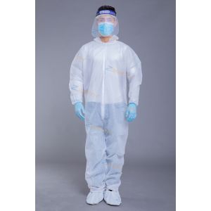 AAMI LEVEL 3 GBT Disposable Coveralls With Hood