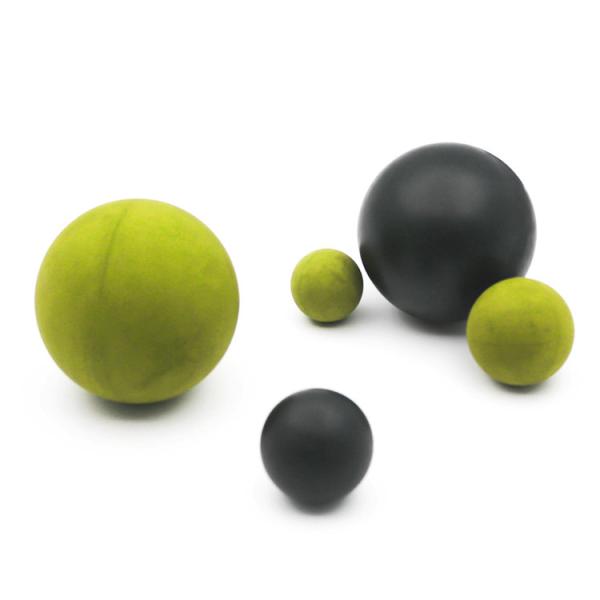Fkm FFKM Silicone Rubber Ball , High Temp Custom Rubber Products