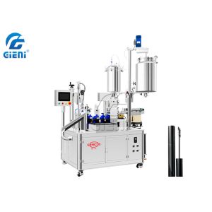 Semi Automatic Rotary Filling And Capping Machine For Mascara Or Lip Gloss