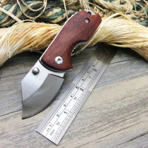 Small Folding Pocket Survival Camping Knife CNC Assembly