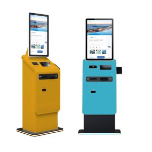 Multi Language Currency Exchange ATM with Credit Card Support