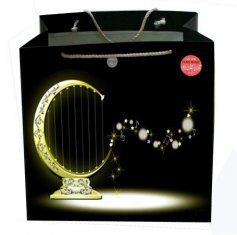 Custom recording sound black, pink Voice Recordable Gifts music bags