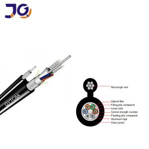 ISO9001 GYTC8A Self Supporting Stranded Loose Tube Fiber Cable