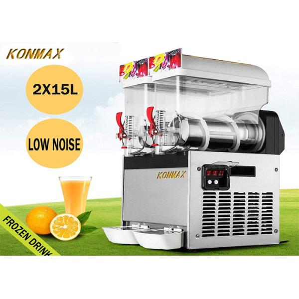 15L X 2 Tank 110V 700W Frozen Drink Machine Margarita Maker For Restaurant