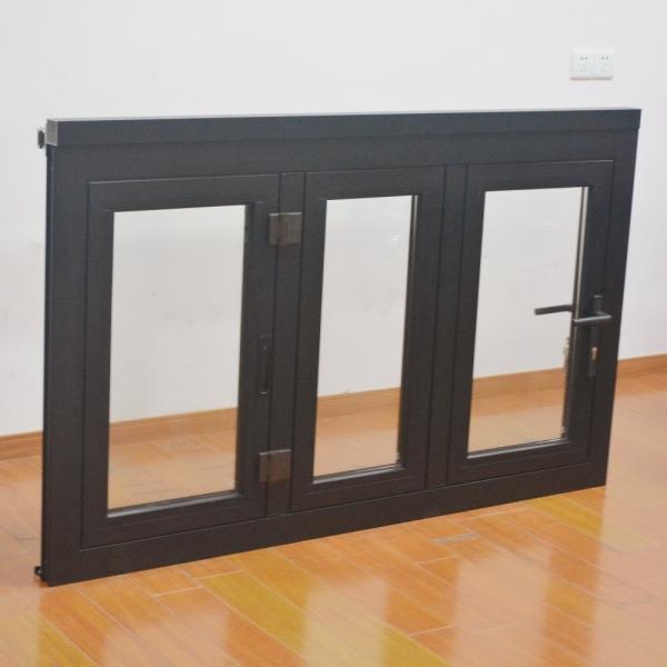 Buy Sie Customized Rubber Aluminum Bifold Windows Folding Soundproof Sliding Window at wholesale prices