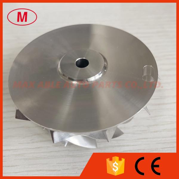 T04B 58.40/69.96mm 11+0 blades High performance turbo aluminum 2618/milling/billet compressor wheel for racing