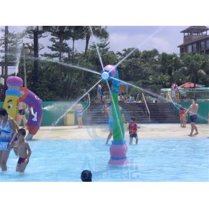 Water Play Pool Sprinkler, Fiberglass Wind Sprinkler Plants Series
