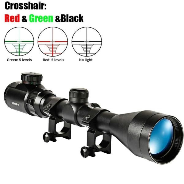 Green Illuminated Air Rifle Sniper Scopes Sight 3-9x40EG Optic Hunting Riflescope
