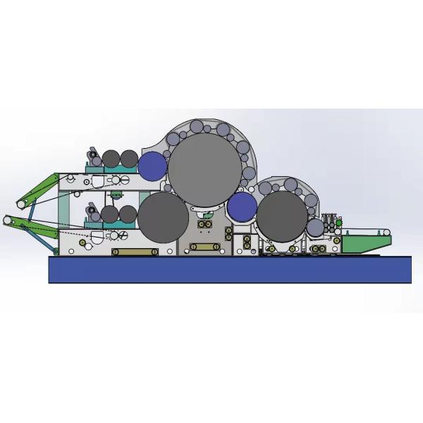 Buy 2500mm Nonwoven Converting Machinery Carding Equipment for carpet and geotextile at wholesale prices