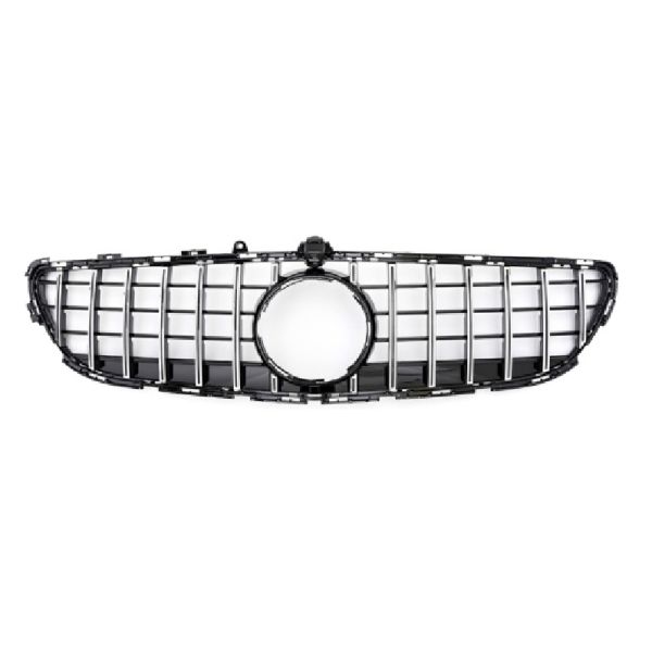 Mercedes Benz G-Class model Front Auto Front Grille Black White Chrome ABS