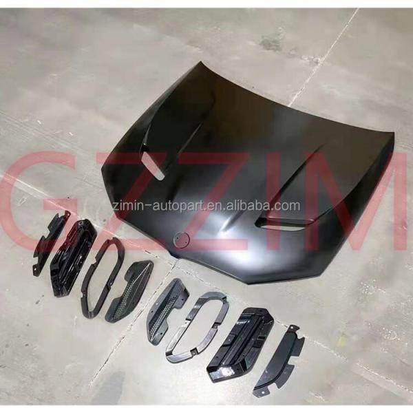 Car Engine Cover Stainless Steel Hood Bonnet For BMW 2018-2021 G30 38 Changed To CS Style