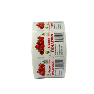 High Gloss Custom Food Labels