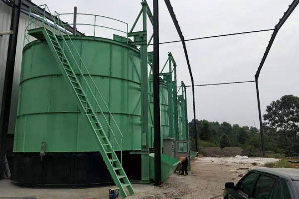 Buy Latest 10m³ Height 11m Chicken Manure Fermentation Equipment at wholesale prices