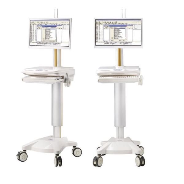 Integrated Computer Trolley Hospital Use Height Adjuatable Movable With Four