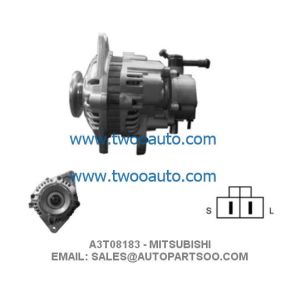 Quality A3T08183 MD160671 - MITSUBISHI Alternator 12V 75A Alternadores for sale