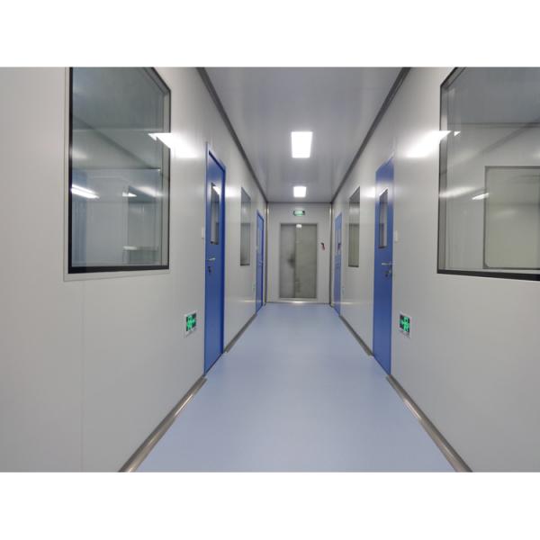 Epoxy Floor Dust Free Environment HEPA Door Electronic Clean Room