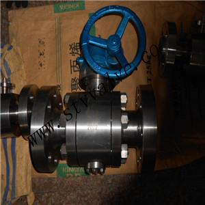 Buy Forge steel A105 RF trunnion mounted ball valve at wholesale prices