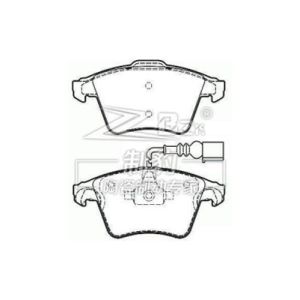China 7L6698151B  Volkswagen Touareg SUV(7LA) Ceramic Brake Pad FDB1826 on sale