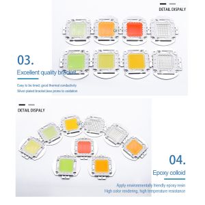 Czinelight Manufacturer Cob Led Chip 10w 20w 30w 50w 100w Watt 12v 30-34v High